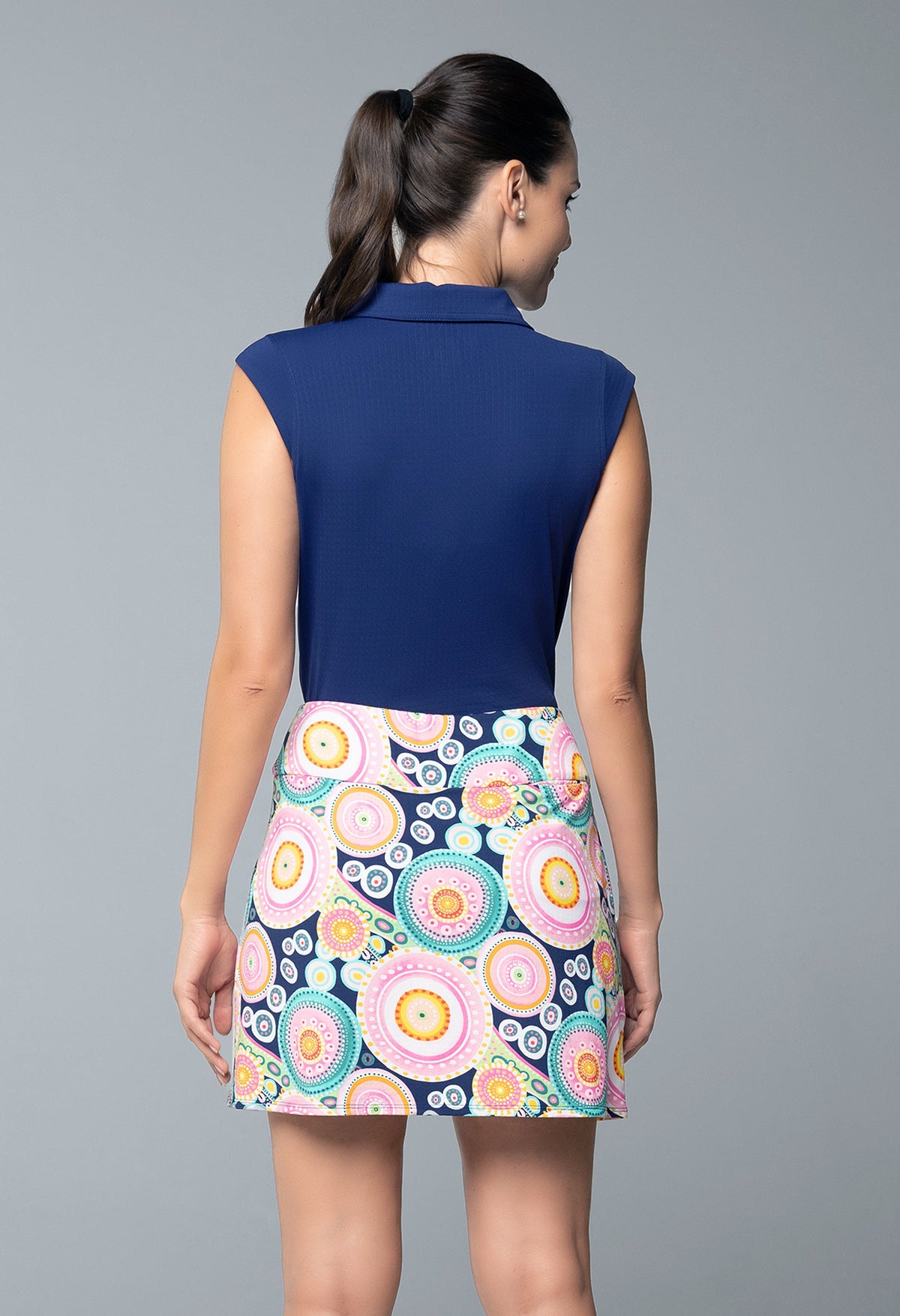 Leona Print Layered Skort – 60933